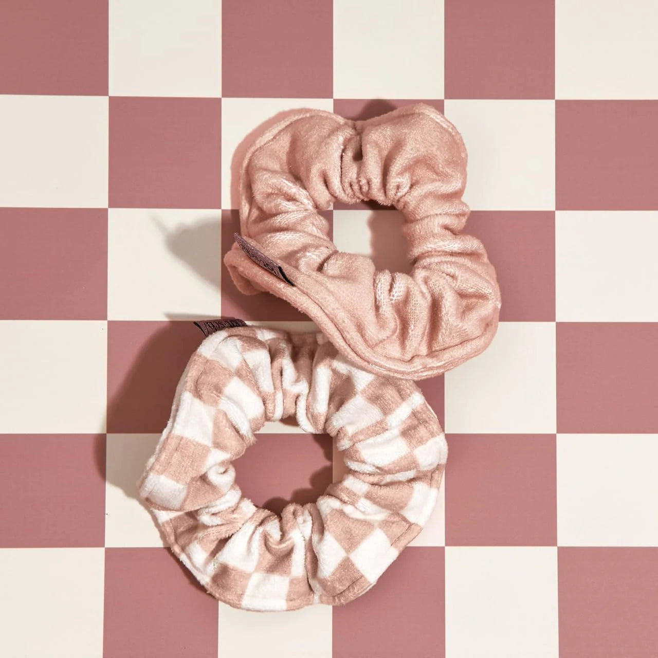 Kitsch Microfiber Quick-Dry Hair Towel Scrunchie - Micro Dot, 2pcs