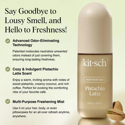 Kitsch Hair Perfume for Women – Hair Spray & Body Mist – Caramel Cream 50mL