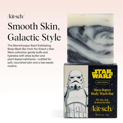 Kitsch Charcoal Soap Body Wash Bar for Cleansing – Made in USA, 4 oz