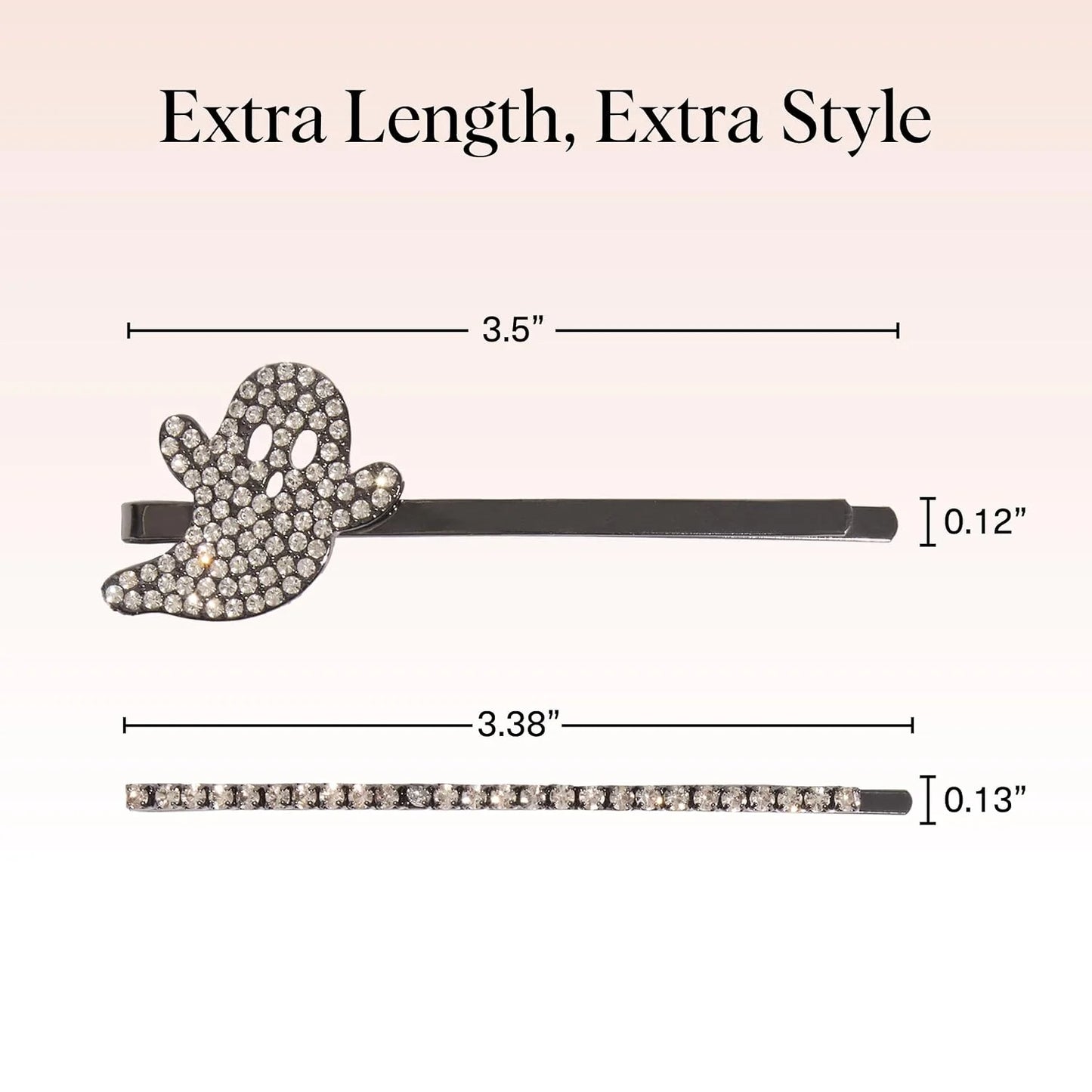 Kitsch Spiral Bobby Pins - Hair Accessories For Women - Brown, 3pcs