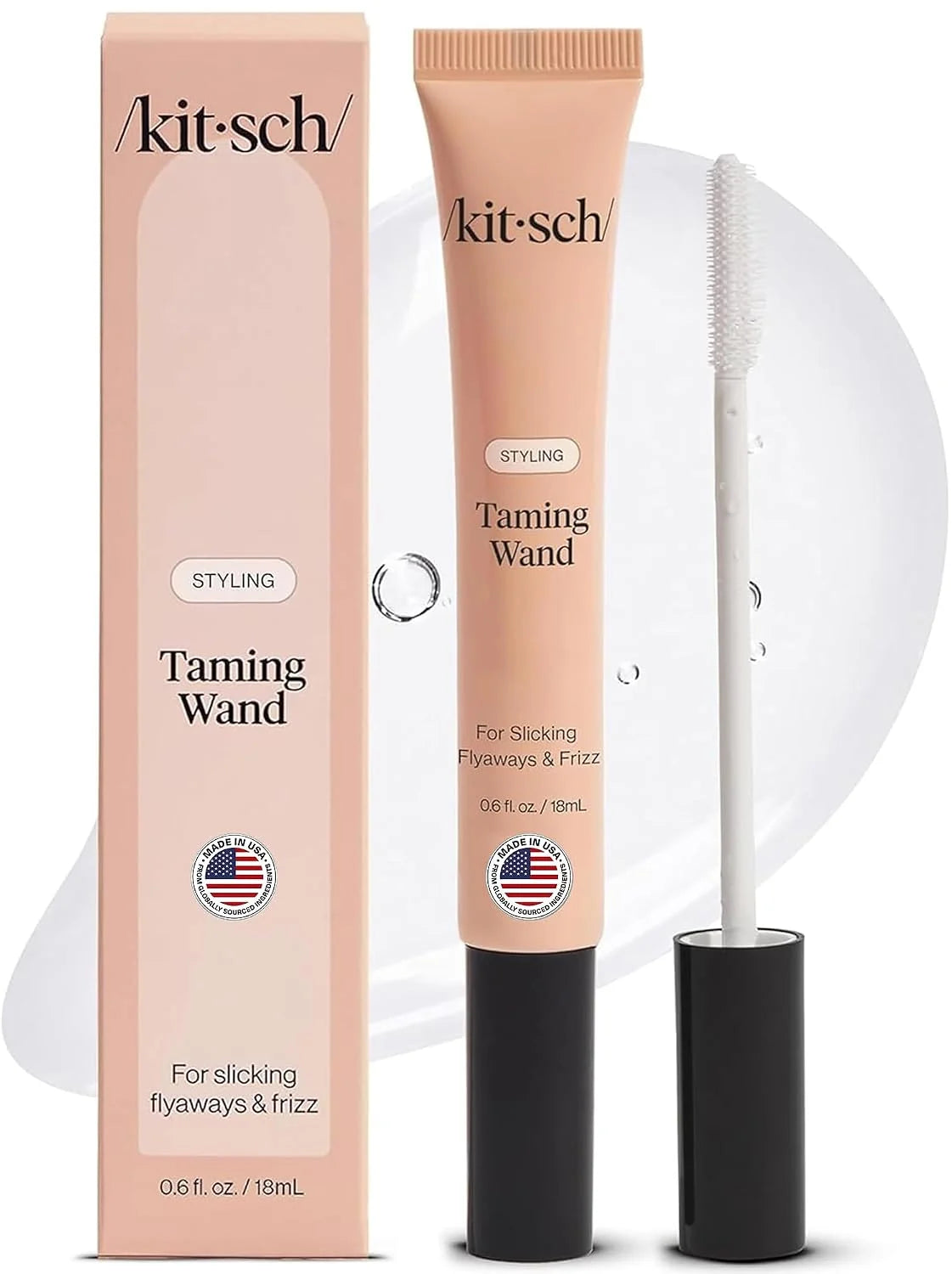 Kitsch Hair Taming Wand – With Biotin, Aloe & Vitamin E - 18mL