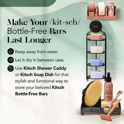 Kitsch Rosemary & Biotin Shampoo and Conditioner Set for Hair Growth