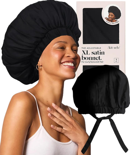 Kitsch XL Satin Bonnet for Sleeping - Aura
