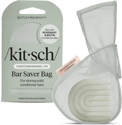 Kitsch Soap Saver Bag – Patented Mesh Bag Soap Holder with Tag Identifier