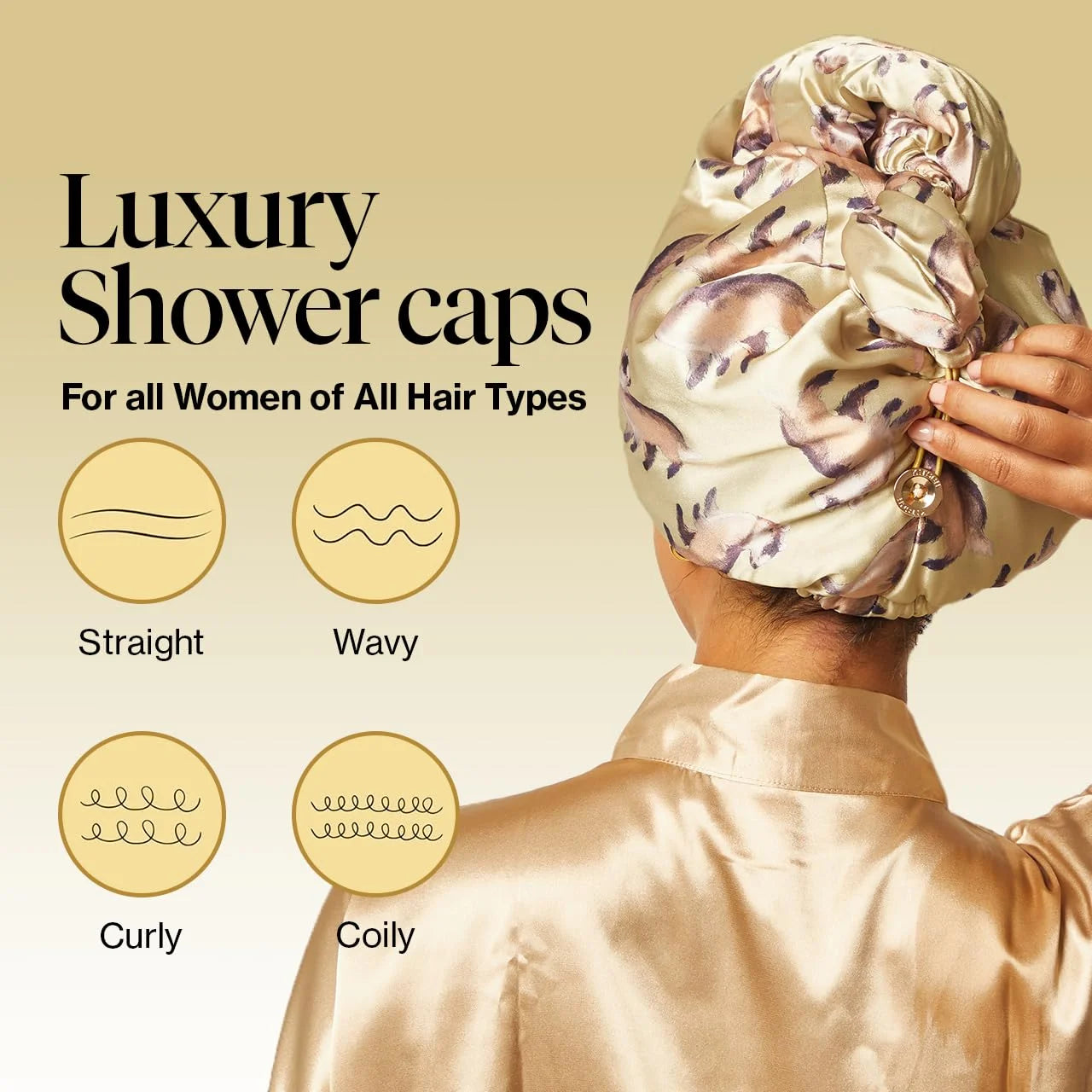 Kitsch x Harry Potter Microfiber Hair Towel Wrap for Women - Slytherin