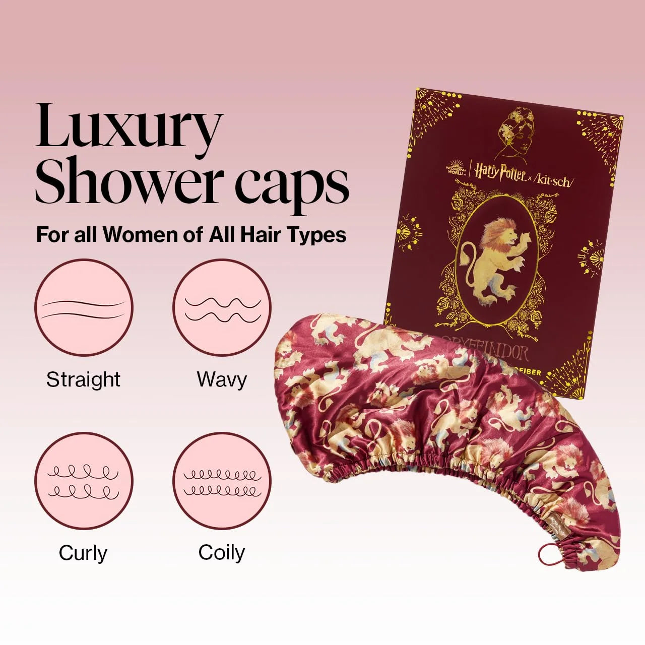 Kitsch x Harry Potter Microfiber Hair Towel Wrap for Women - Slytherin
