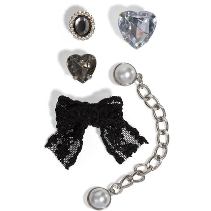 KitschPop™ Charm Sets - Vintage Emerald, 6pcs