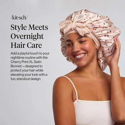Kitsch XL Satin Bonnet for Sleeping - Aura