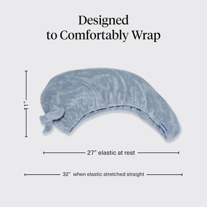 Kitsch XL Microfiber Hair Towel Wrap for Women