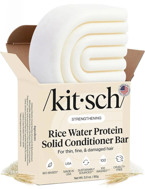 Kitsch Rice Water Conditioner Bar Soap for Hair Growth - 3 oz