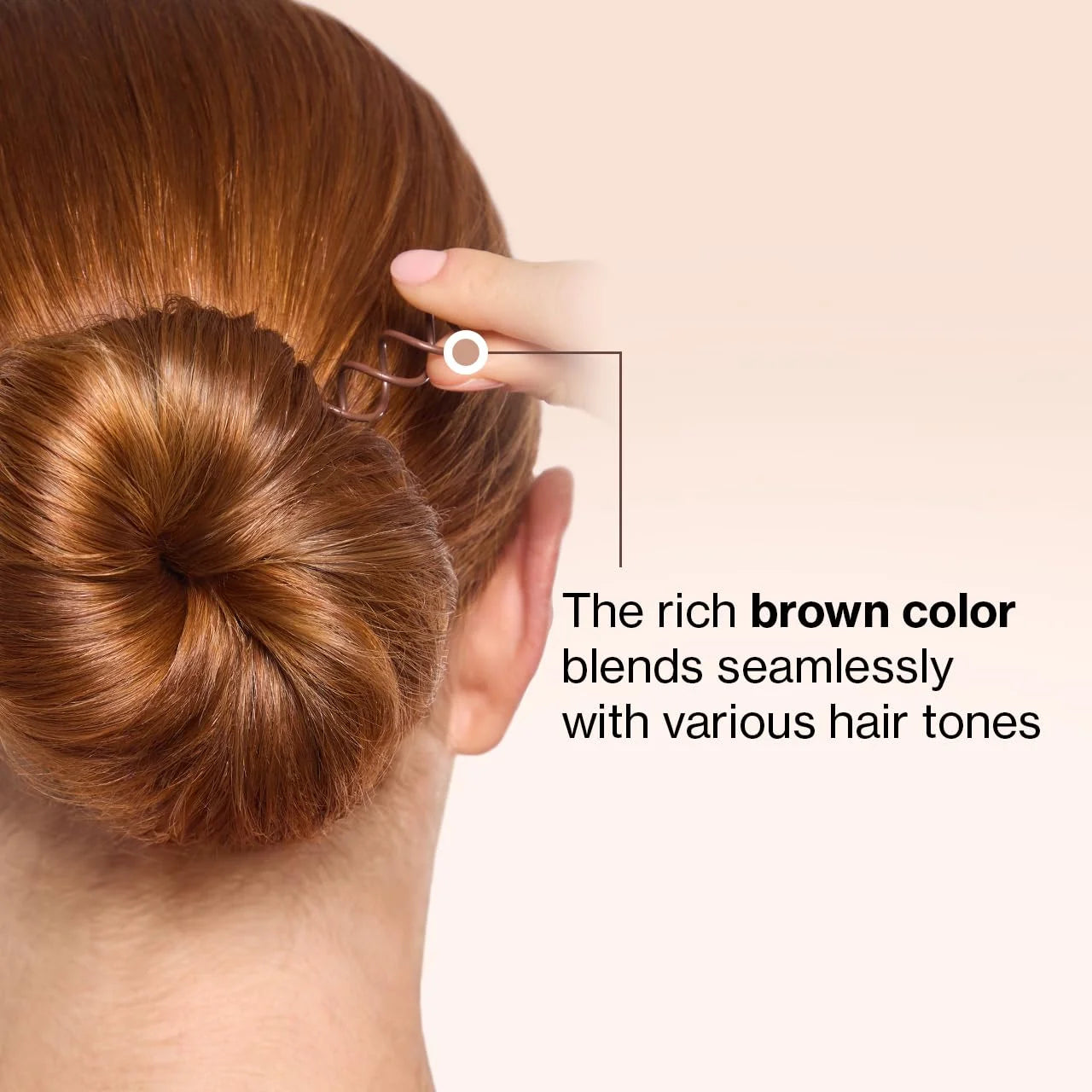 Kitsch Spiral Bobby Pins - Hair Accessories For Women - Brown, 3pcs