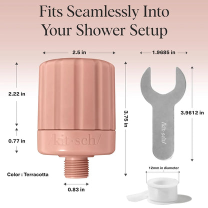 Kitsch Shower Filter Replacement Cartridge - 1 pc