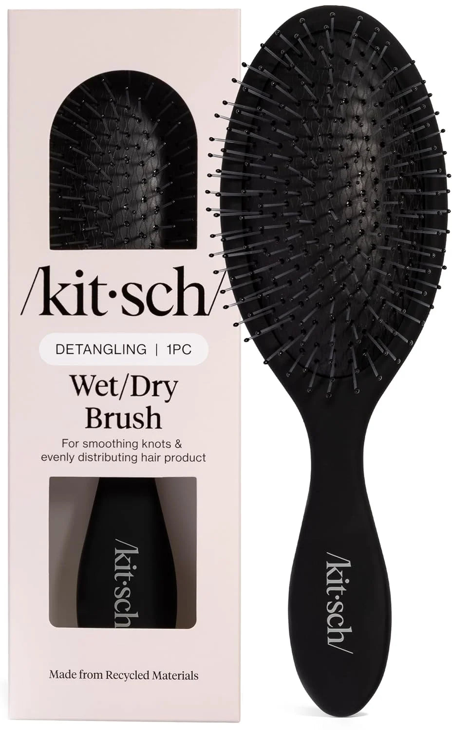 Kitsch Wet Dry Brush Detangler – Hair Brush for Women - Terracotta