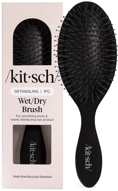 Kitsch Wet Dry Brush Detangler – Hair Brush for Women - Terracotta