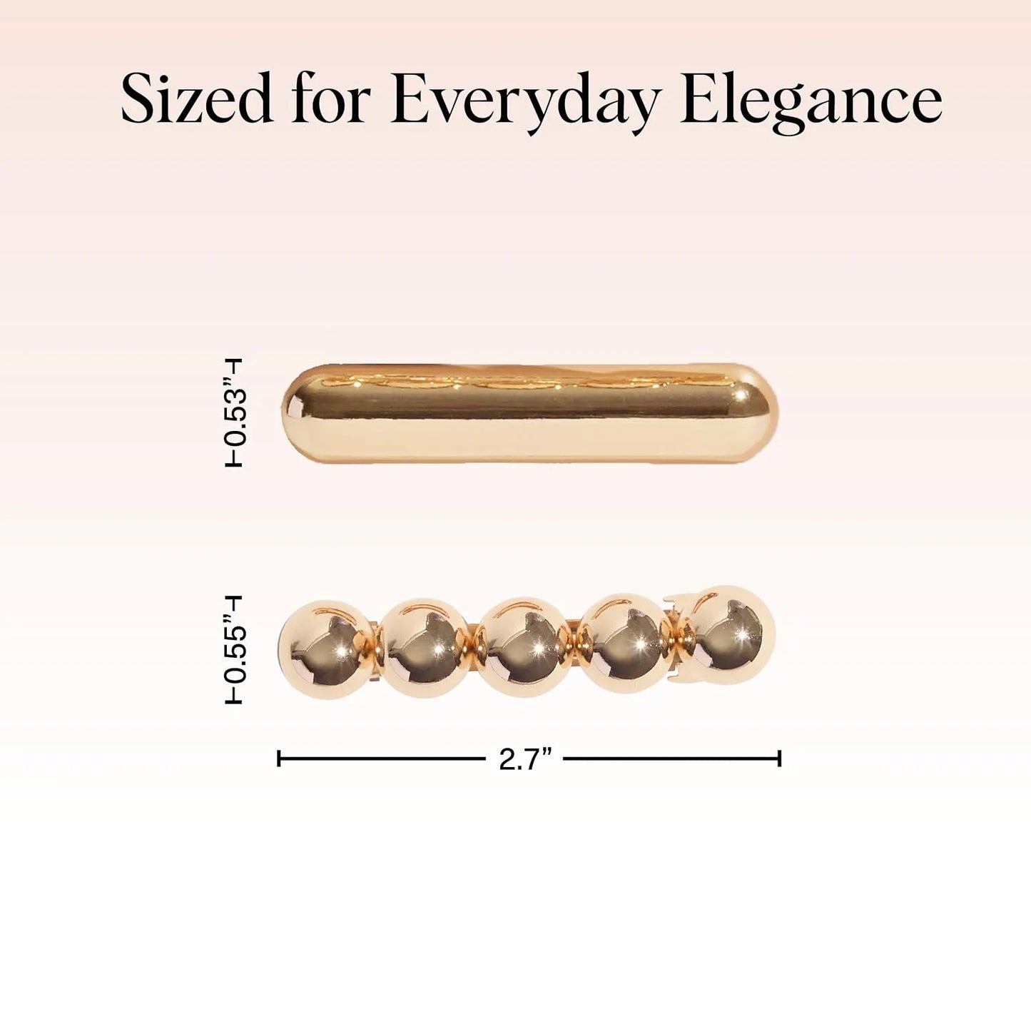 Kitsch Spiral Bobby Pins - Hair Accessories For Women - Brown, 3pcs