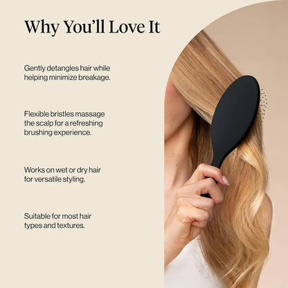 Kitsch Wet Dry Brush Detangler – Hair Brush for Women - Terracotta