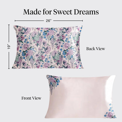 Lisa Frank x Kitsch Satin Pillowcase, Size 19x36 - Rainbow Leopard