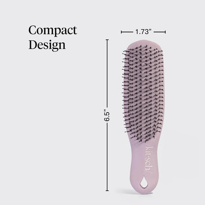 Kitsch Scalp Renewal Brush - Hairbrush Scalp Massager - Black