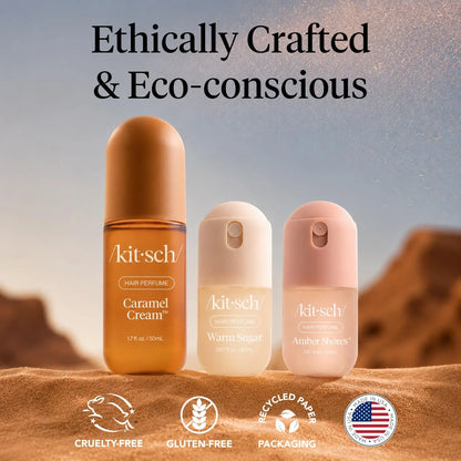 Kitsch Hair Perfume for Women – Hair Spray & Body Mist – Caramel Cream 50mL