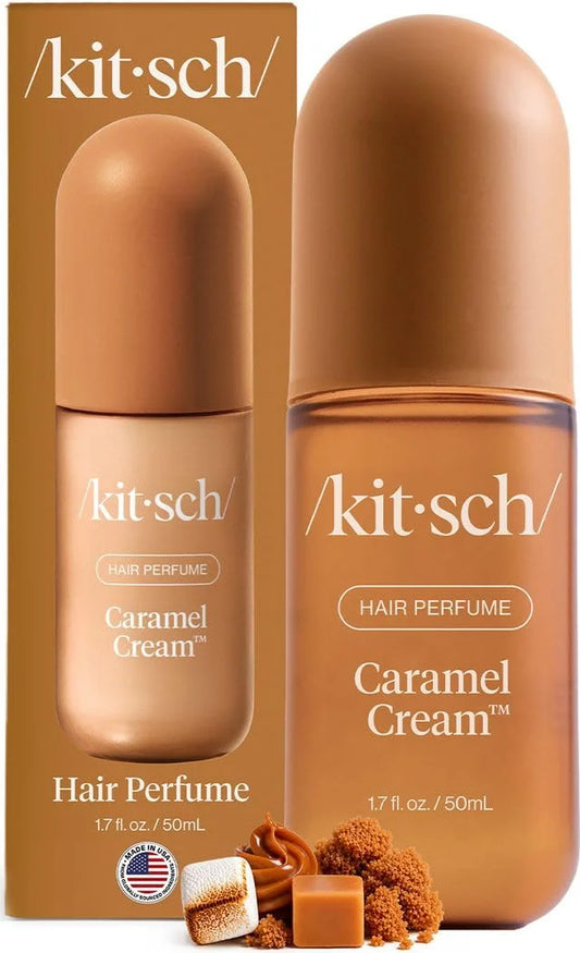 Kitsch Hair Perfume for Women – Hair Spray & Body Mist – Caramel Cream 50mL