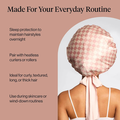Kitsch XL Satin Bonnet for Sleeping - Aura