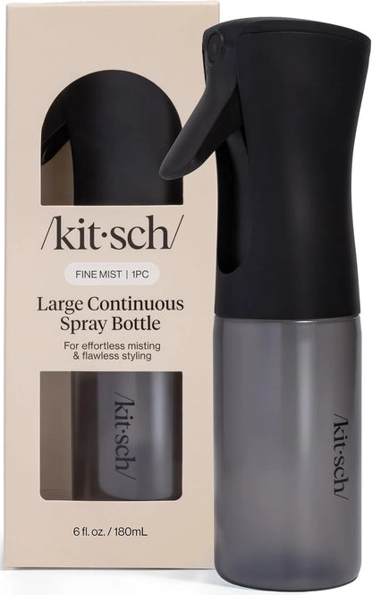 Kitsch Large Continuous Spray Bottle for Hair – Haze Blue, 180ml