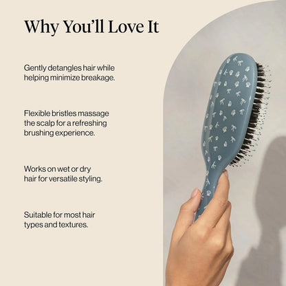 Kitsch Smooth & Polish Hair Brushes For Women and Men - Terracotta