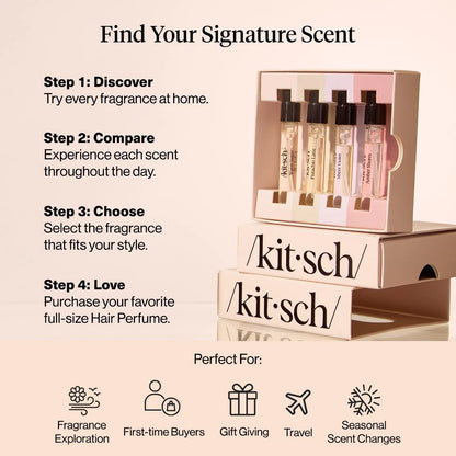 Kitsch Hair Perfume for Women – Hair Spray & Body Mist – Caramel Cream 50mL