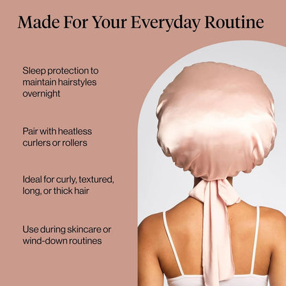 Kitsch XL Satin Bonnet for Sleeping - Aura