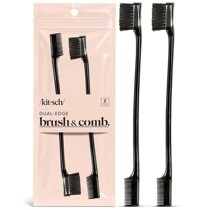 Kitsch Slick Back Hair Brush – Slick Back Brush for Styling
