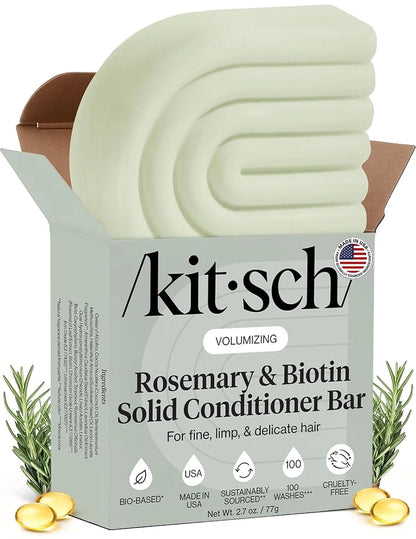 Kitsch Rosemary & Biotin Conditioner Bar Soap for Hair Growth - 3 oz