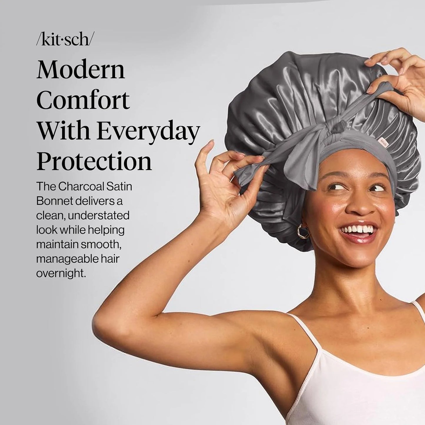 Kitsch XL Satin Bonnet for Sleeping - Aura