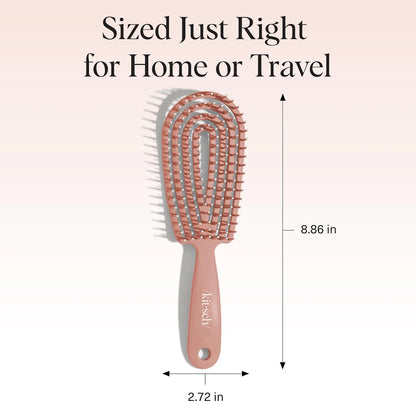 Kitsch Flexi Flow Detangler Brush, Hair Brushes For Women - Soft Violet