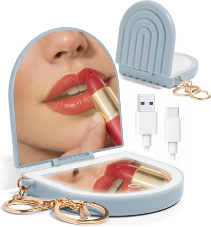 Kitsch Cute Keychain For Car Keys – Bag Charm for Handbags - Hair Perfume