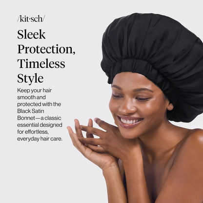 Kitsch XL Satin Bonnet for Sleeping - Aura