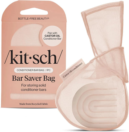 Kitsch Soap Saver Bag – Patented Mesh Bag Soap Holder with Tag Identifier
