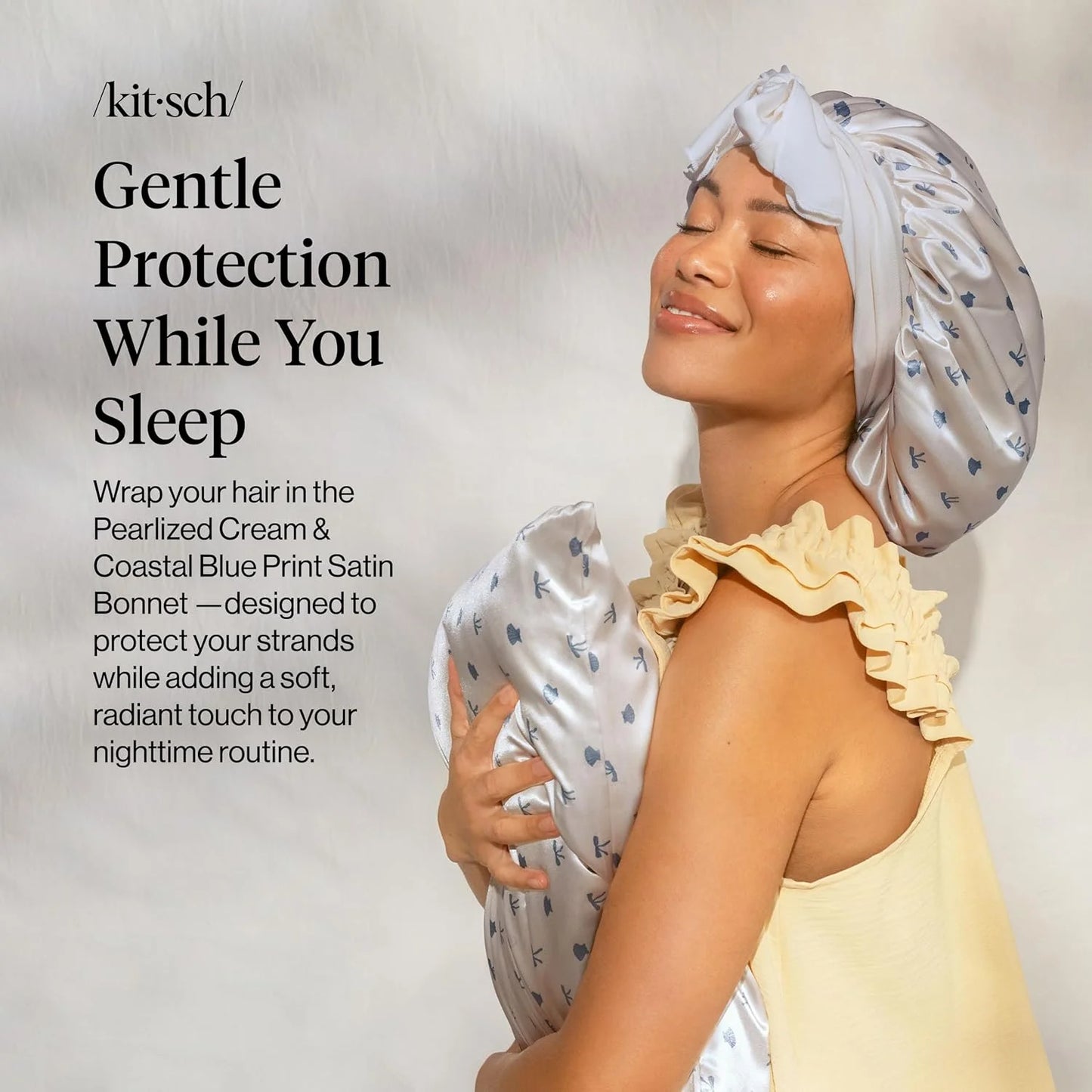 Kitsch XL Satin Bonnet for Sleeping - Aura