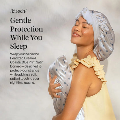 Kitsch XL Satin Bonnet for Sleeping - Aura