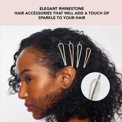Kitsch Spiral Bobby Pins - Hair Accessories For Women - Brown, 3pcs