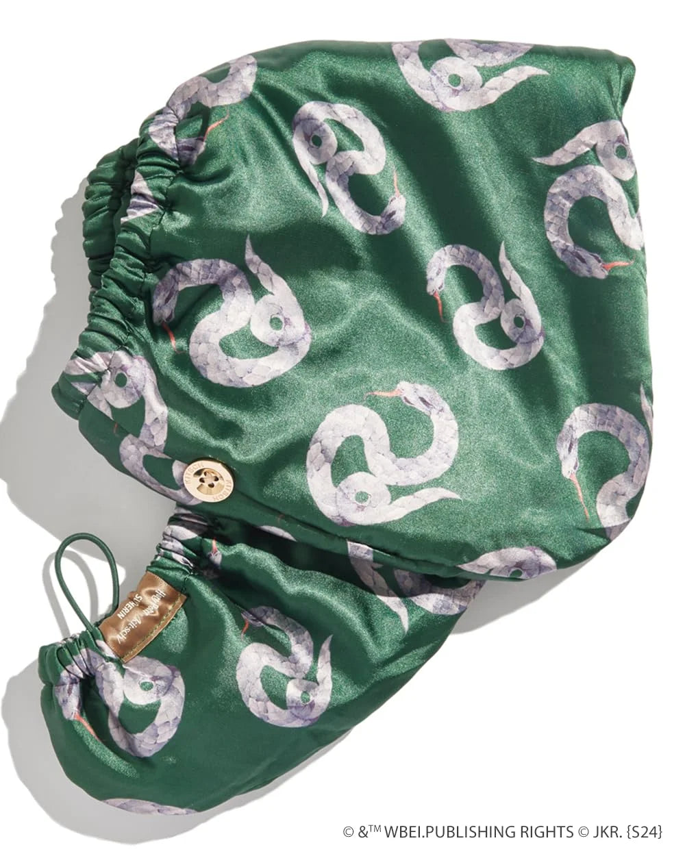 Kitsch x Harry Potter Microfiber Hair Towel Wrap for Women - Slytherin
