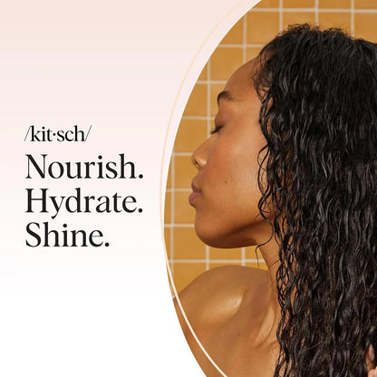 Kitsch Rosemary & Biotin Shampoo and Conditioner Set for Hair Growth