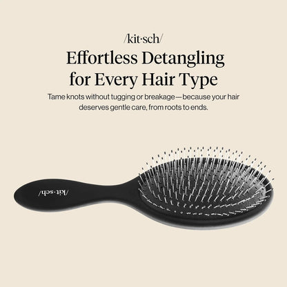 Kitsch Wet Dry Brush Detangler – Hair Brush for Women - Terracotta