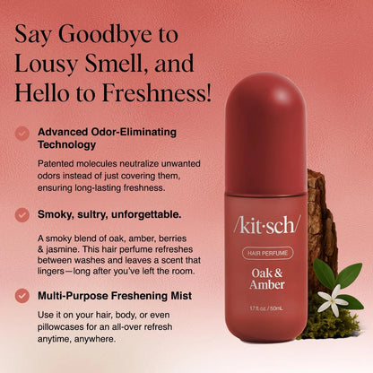 Kitsch Hair Perfume for Women – Hair Spray & Body Mist – Caramel Cream 50mL