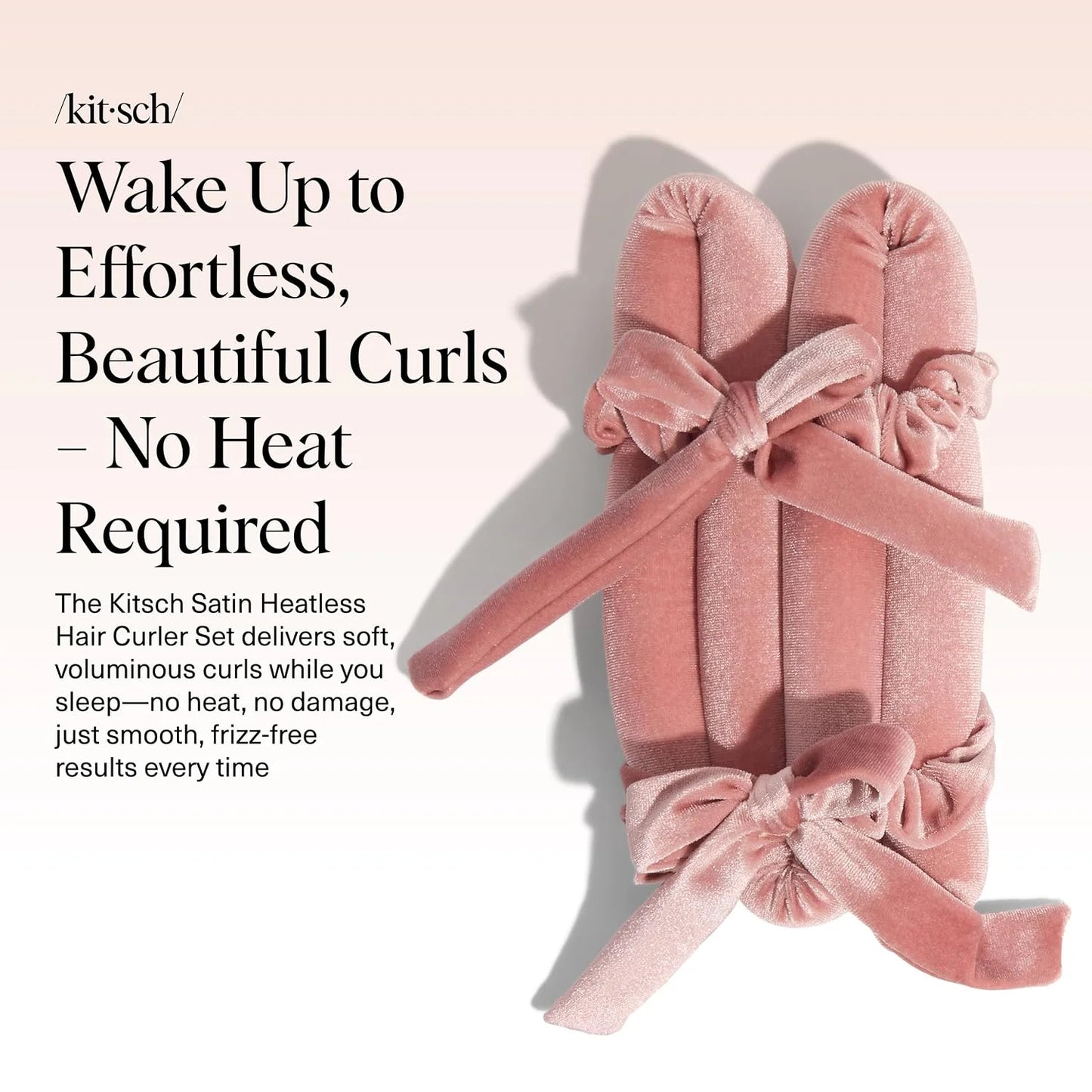 Kitsch Velvet Heatless Curls Overnight Set - Eucalyptus