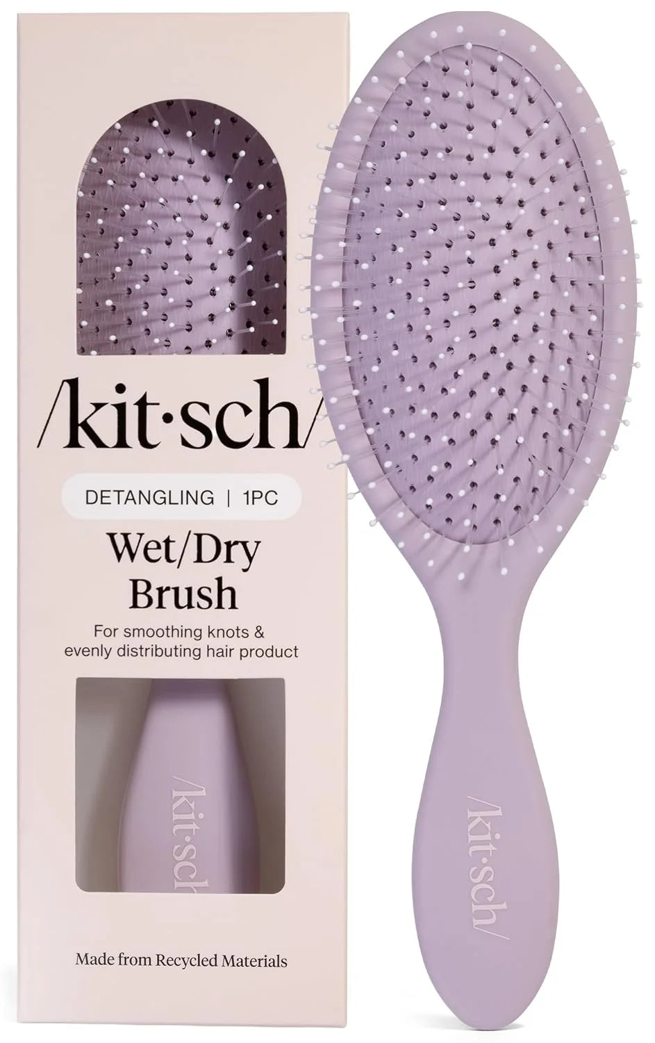 Kitsch Wet Dry Brush Detangler – Hair Brush for Women - Terracotta