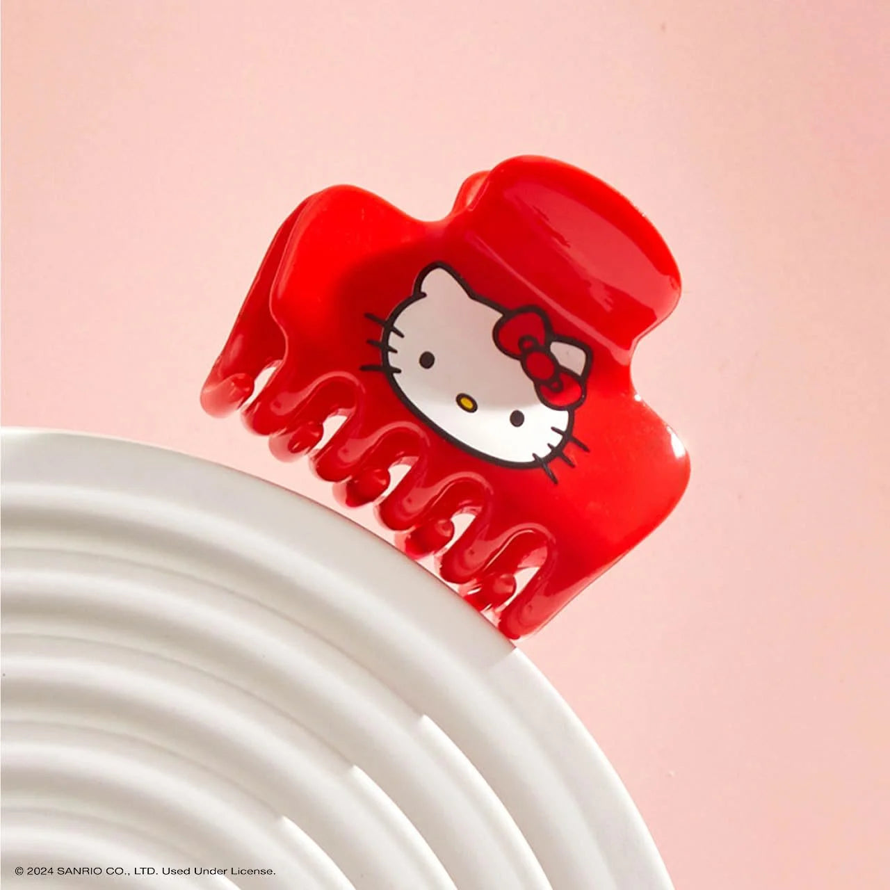 Kitsch Plastic Puffy Claw Clip - Hair Accessories For Women- Chocolate, 1pc