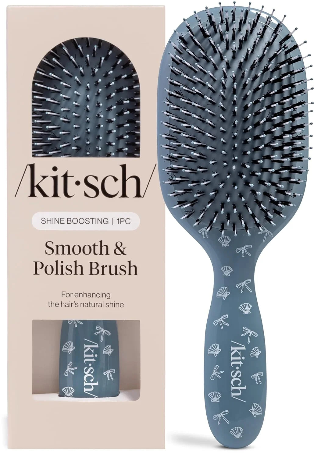 Kitsch Smooth & Polish Hair Brushes For Women and Men - Terracotta