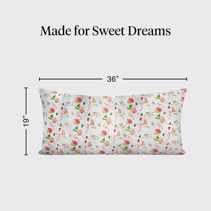 Lisa Frank x Kitsch Satin Pillowcase, Size 19x36 - Rainbow Leopard