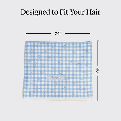 Kitsch XL Microfiber Hair Towel Wrap for Women