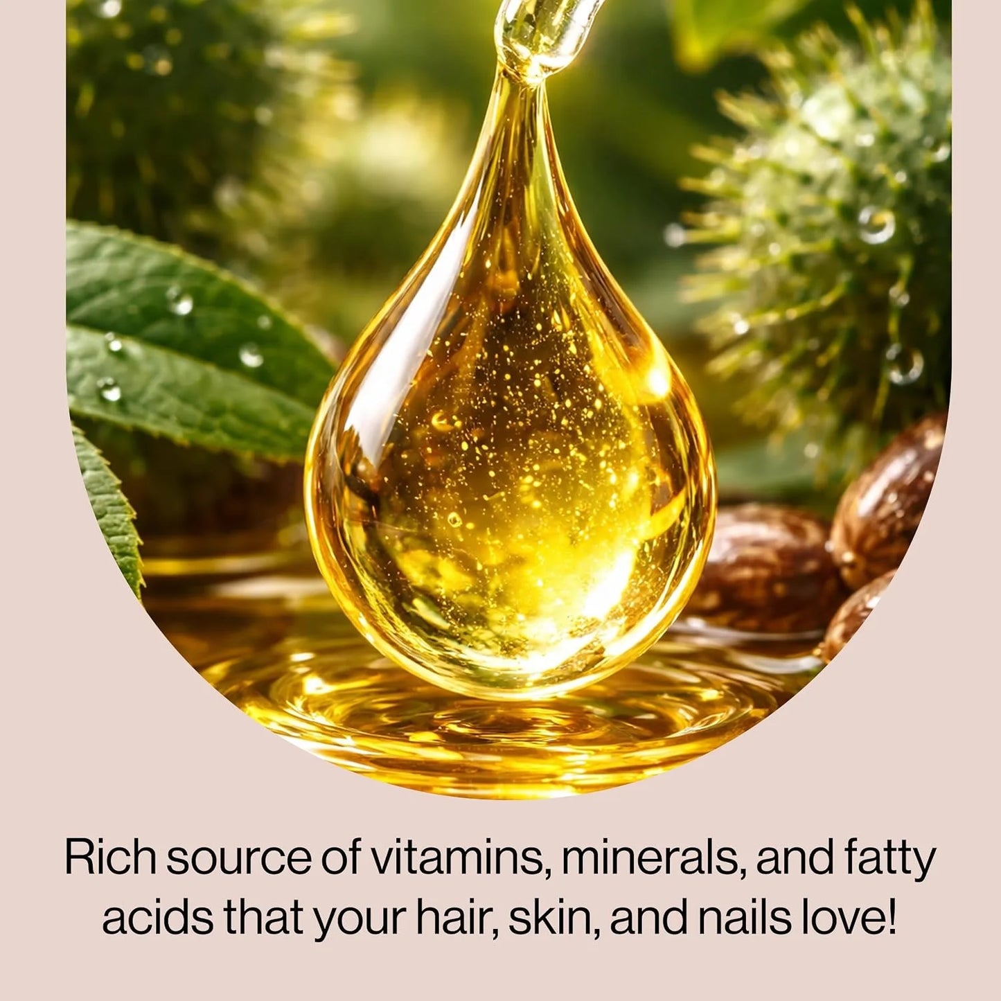 Kitsch 100% Pure Castor Oil Organic Cold Pressed - 2 oz